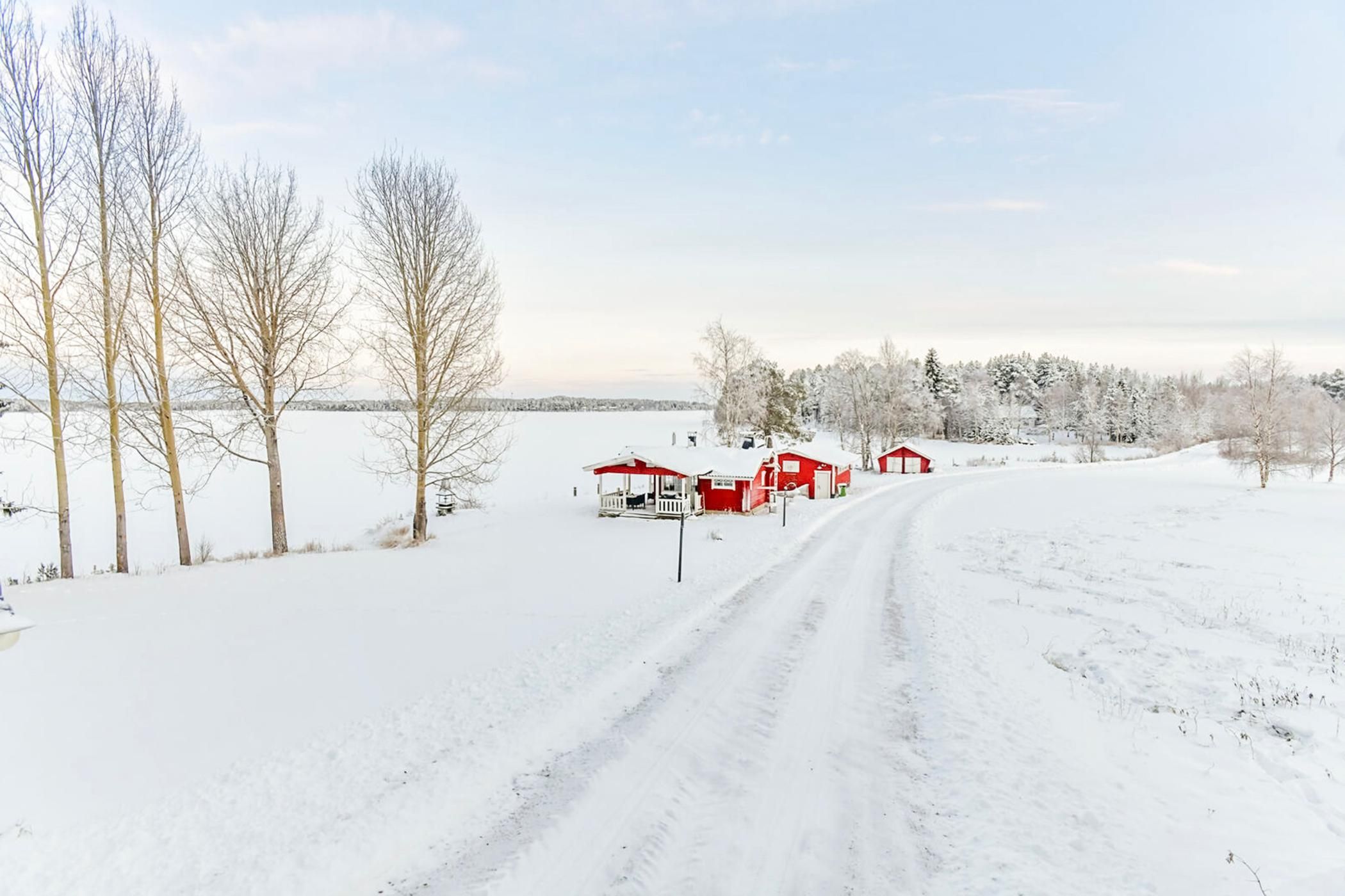 Esterno della Mökki tradizionale